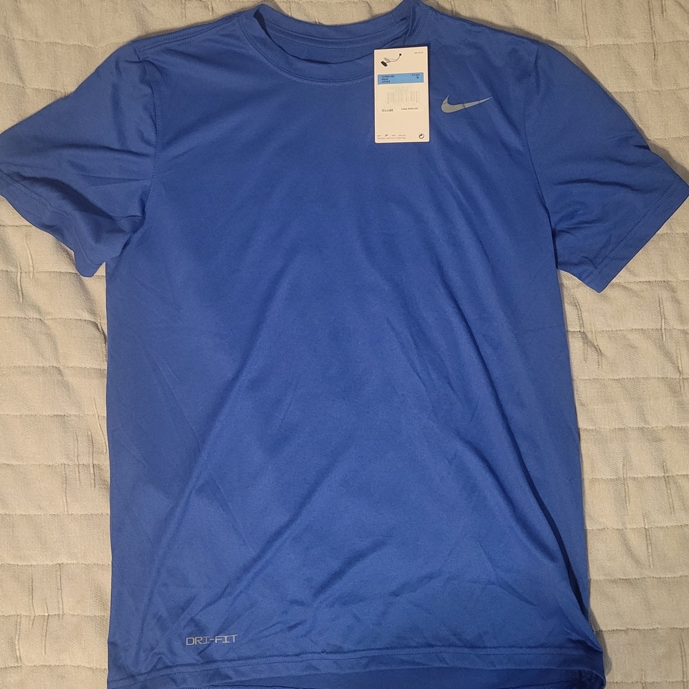 Nike Men's Blue Dri-FIT Shirt